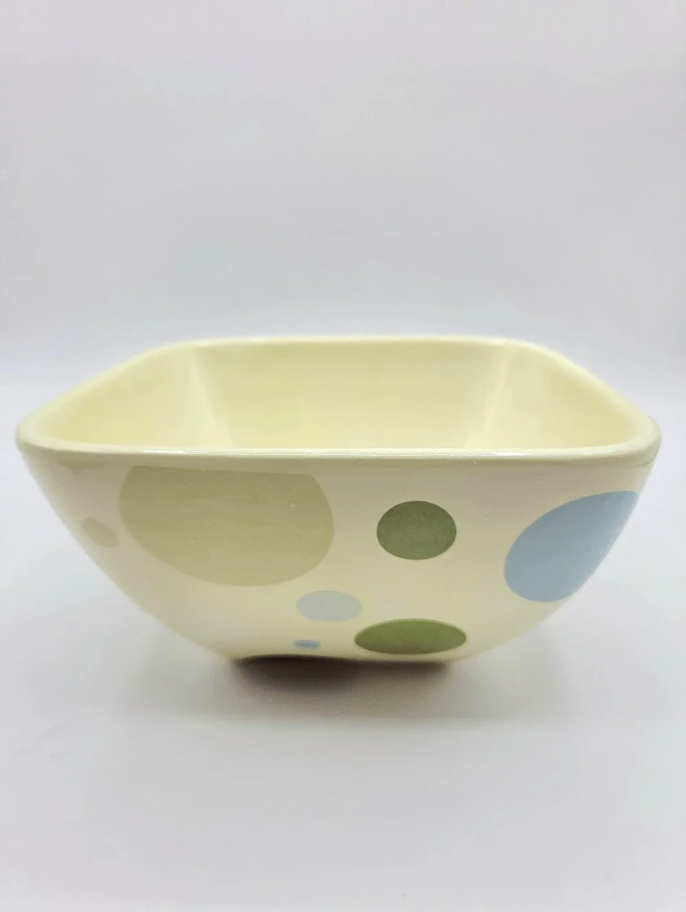 Chocolat Plain Jane Polka Dot Serving Bowl, The Best Thing in Life is Chocolate!